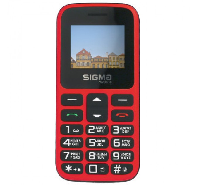 Sigma Мобільний телефон Sigma Comfort 50 HIT2020 Red (4827798120958)