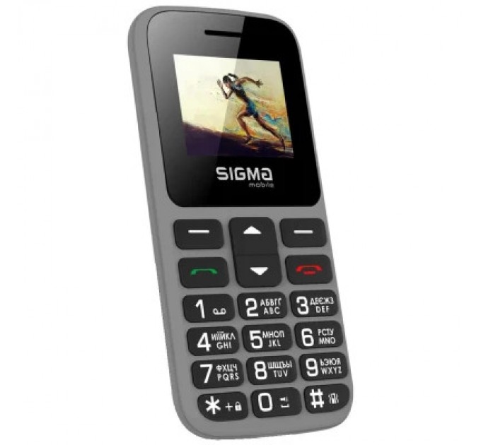 Sigma Мобільний телефон Sigma Comfort 50 HIT2020 Grey (4827798120927)