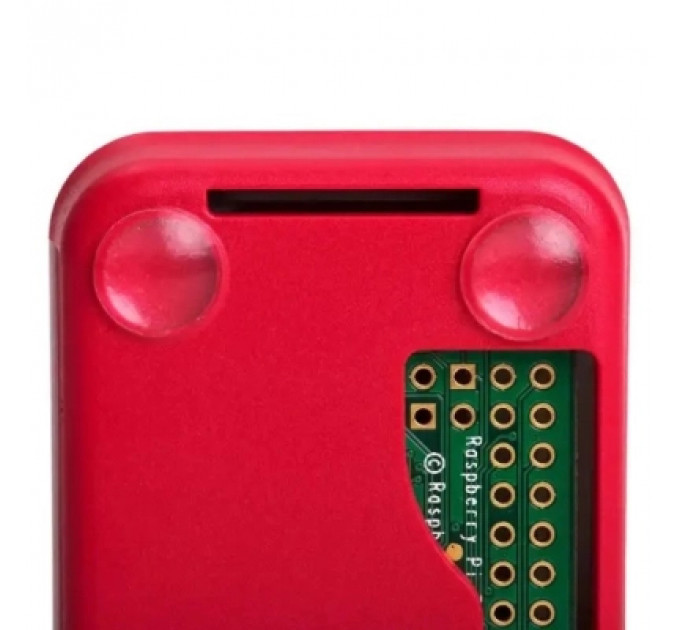Додаткове обладнання до промислового ПК Raspberry Pi Корпус для Raspberry Pi Zero/Zero2, офіційний червоно-білий (SC0049) (SC0049)