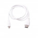 Додаткове обладнання до промислового ПК Raspberry Pi Кабель microHDMI-HDMI для Raspberry Pi 1м офіційний білий (SC0358)