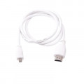 Додаткове обладнання до промислового ПК Raspberry Pi Кабель microHDMI-HDMI для Raspberry Pi 2м офіційний білий (SC0531)