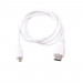 Додаткове обладнання до промислового ПК Raspberry Pi Кабель microHDMI-HDMI для Raspberry Pi 2м офіційний білий (SC0531)