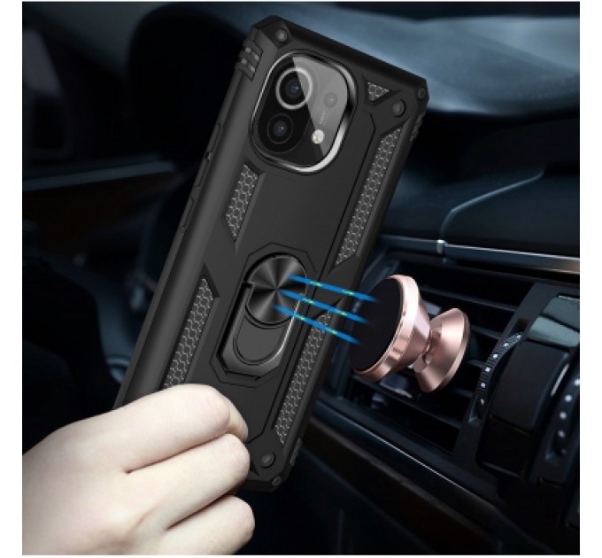 BeCover Чохол до мобільного телефона BeCover Military Xiaomi Mi 11 Lite / Mi 11 Lite 5G Black (706642)