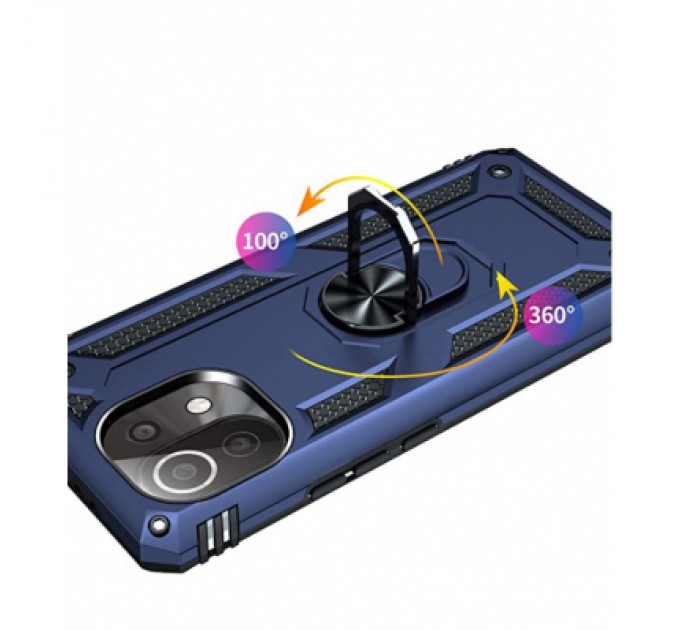 BeCover Чохол до мобільного телефона BeCover Military Xiaomi Mi 11 Lite / Mi 11 Lite 5G Blue (706643)