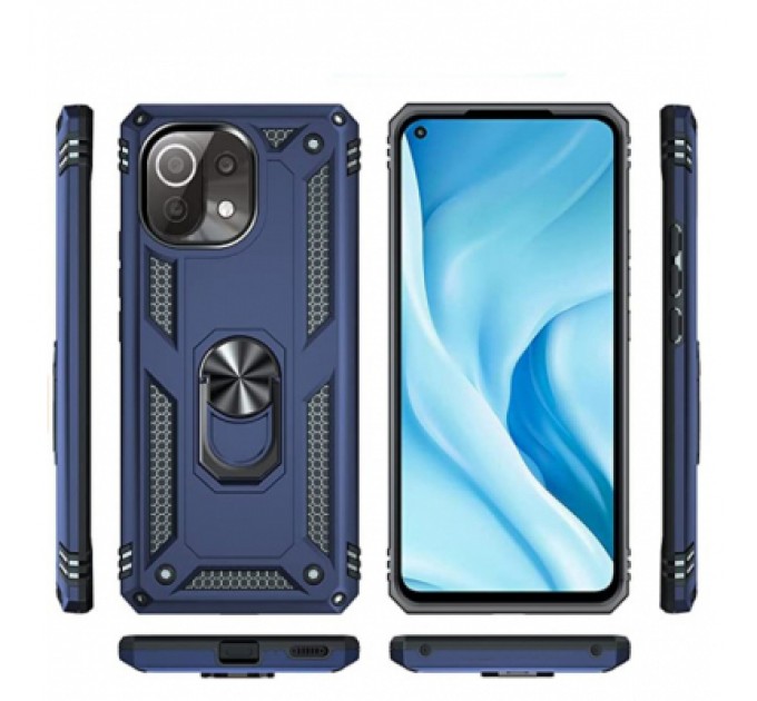 BeCover Чохол до мобільного телефона BeCover Military Xiaomi Mi 11 Lite / Mi 11 Lite 5G Blue (706643)