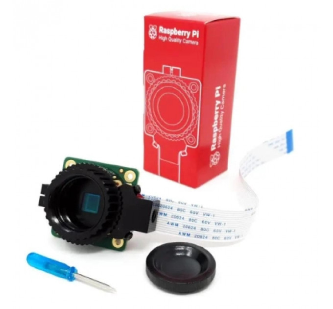 Додаткове обладнання до промислового ПК Raspberry Pi Камера Raspberry Pi High Quality Camera (SC0818) (SC0818)