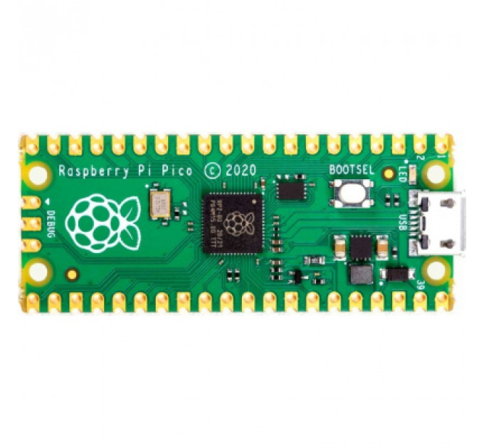 Додаткове обладнання до промислового ПК Raspberry Pi Мікроконтролер Raspberry Pi Pico (SC0915) (SC0915)