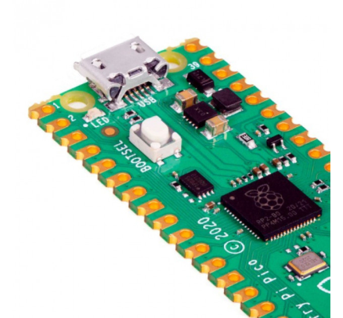 Додаткове обладнання до промислового ПК Raspberry Pi Мікроконтролер Raspberry Pi Pico (SC0915) (SC0915)