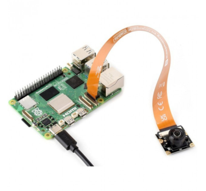 Додаткове обладнання до промислового ПК Raspberry Pi Кабель-адаптер для камери під Raspberry Pi 5 довжина 300мм (SC1129) (SC1129)