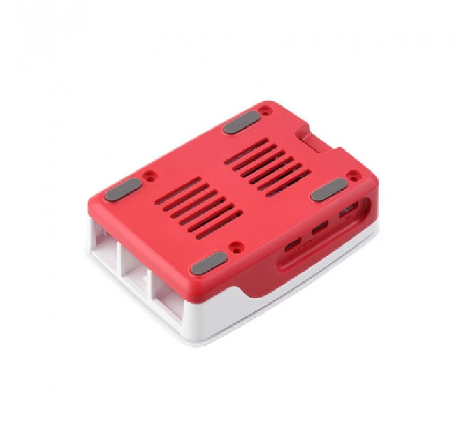 Додаткове обладнання до промислового ПК Raspberry Pi Корпус червоно-білий для Raspberry Pi 5 офіційний (SC1159)