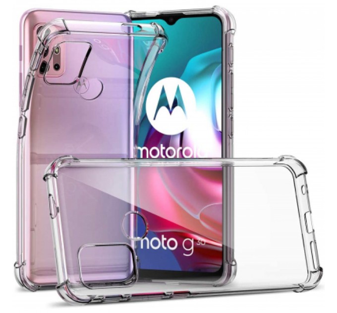 BeCover Чохол до мобільного телефона BeCover Anti-Shock Motorola Moto G10 / G30 Clear (706675)