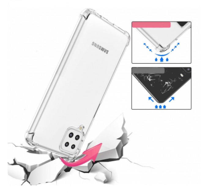BeCover Чохол до мобільного телефона BeCover Anti-Shock Samsung Galaxy M32 SM-M325 Clear (706671)