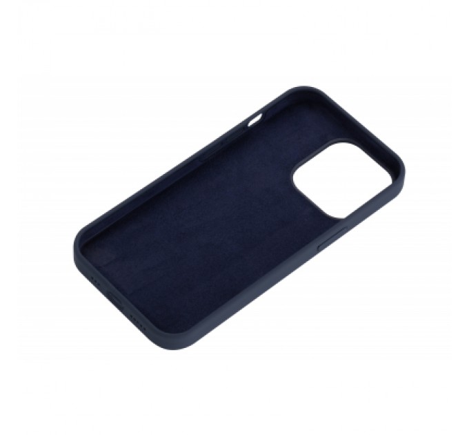 2E Чохол до мобільного телефона 2E Basic Apple iPhone 13 Pro, Liquid Silicone, Midnight Blue (2E-IPH-13PR-OCLS-MB)
