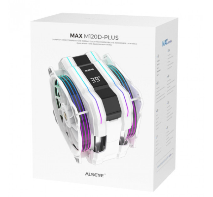 Кулер до процесора Alseye M120D-W-Plus II (AS.01.01.0043)