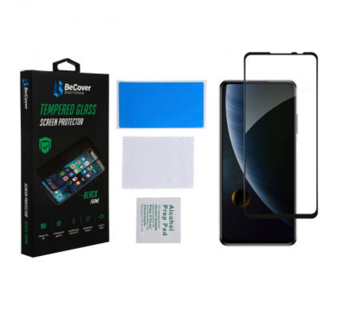 BeCover Скло захисне BeCover ZTE Blade V30 Black (706914)