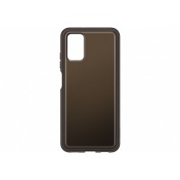 Чохол до мобільного телефона Samsung Soft Clear Cover Galaxy A03s (A037) Black (EF-QA037TBEGRU)