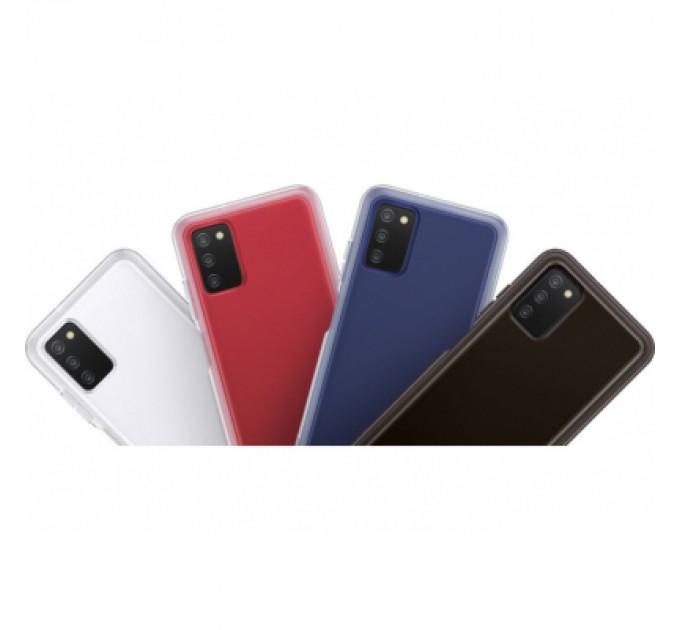 Samsung Чохол до мобільного телефона Samsung Soft Clear Cover Galaxy A03s (A037) Black (EF-QA037TBEGRU)