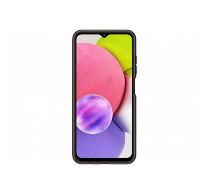 Samsung Чохол до мобільного телефона Samsung Soft Clear Cover Galaxy A03s (A037) Black (EF-QA037TBEGRU)