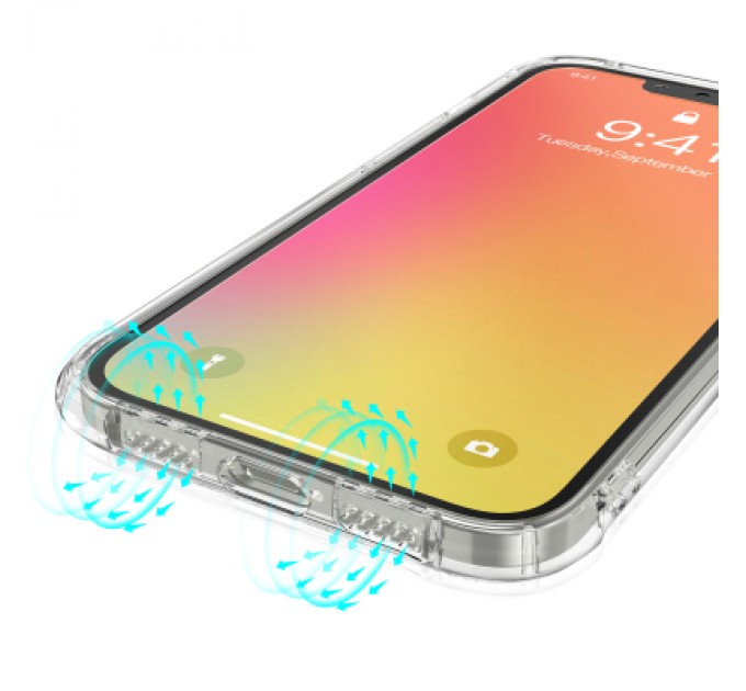 BeCover Чохол до мобільного телефона BeCover Anti-Shock Apple iPhone 13 Clear (706951)