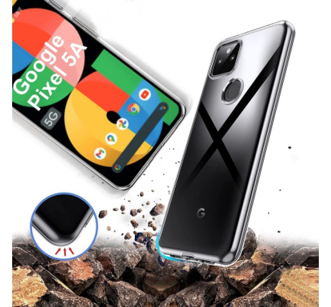 BeCover Чохол до мобільного телефона BeCover Google Pixel 5a 5G Transparancy (706921)