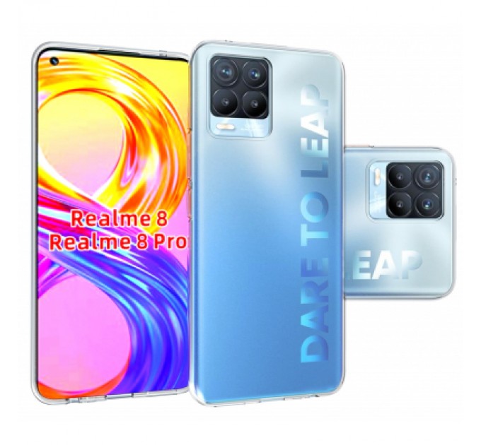 BeCover Чохол до мобільного телефона BeCover Realme 8 / 8 Pro Transparancy (706936)