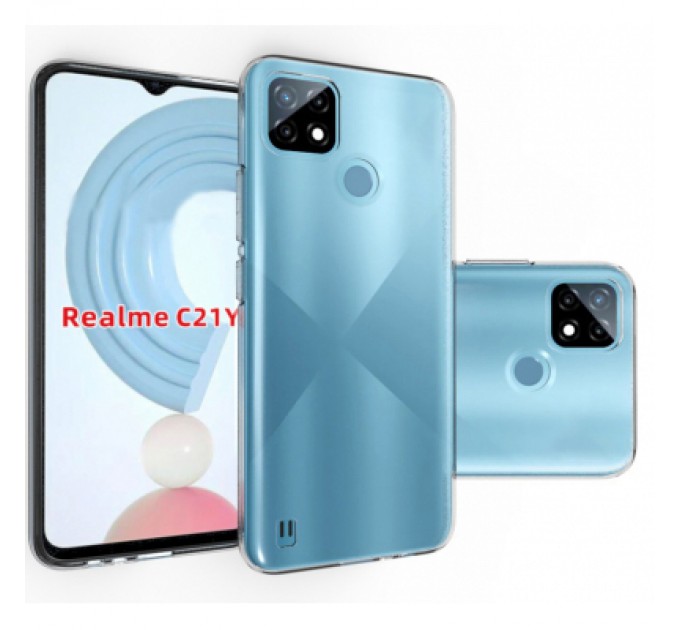 BeCover Чохол до мобільного телефона BeCover Realme C21Y Transparancy (706937)