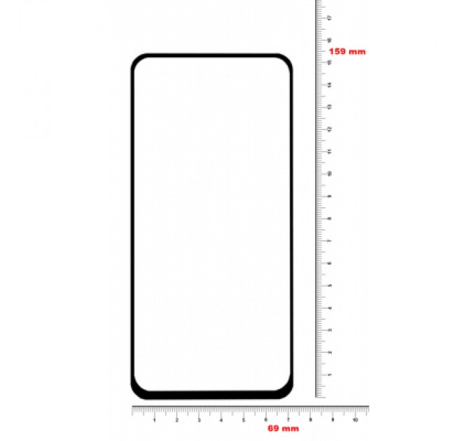 BeCover Скло захисне BeCover Realme 8 / 8 Pro Black (706684)