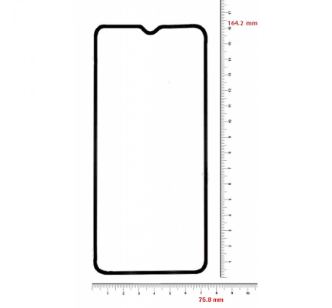 Скло захисне BeCover Samsung Galaxy A03 Core SM-A032/ A03 SM-A035 Black (707102)