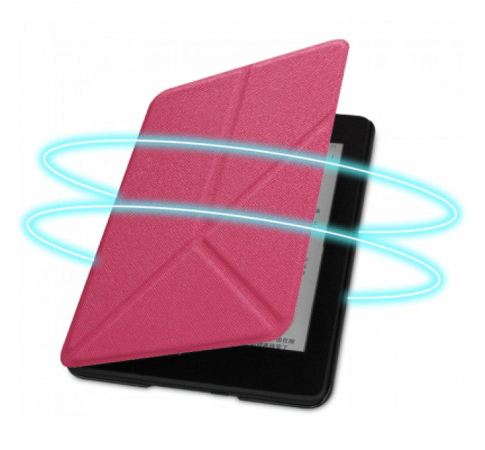 Чохол до електронної книги BeCover Ultra Slim Origami Amazon Kindle Paperwhite 12th Gen. 2024 7" Hot Pink (712843)