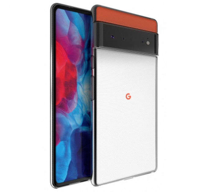 Чохол до мобільного телефона BeCover Google Pixel 6 Transparancy (707142)