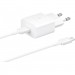 Samsung Зарядний пристрій Samsung 15W Power Adapter (w C to C Cable) White (EP-T1510XWEGRU)