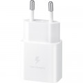Samsung Зарядний пристрій Samsung 15W Power Adapter (w C to C Cable) White (EP-T1510XWEGRU)