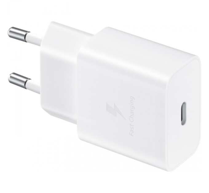 Samsung Зарядний пристрій Samsung 15W Power Adapter (w C to C Cable) White (EP-T1510XWEGRU)