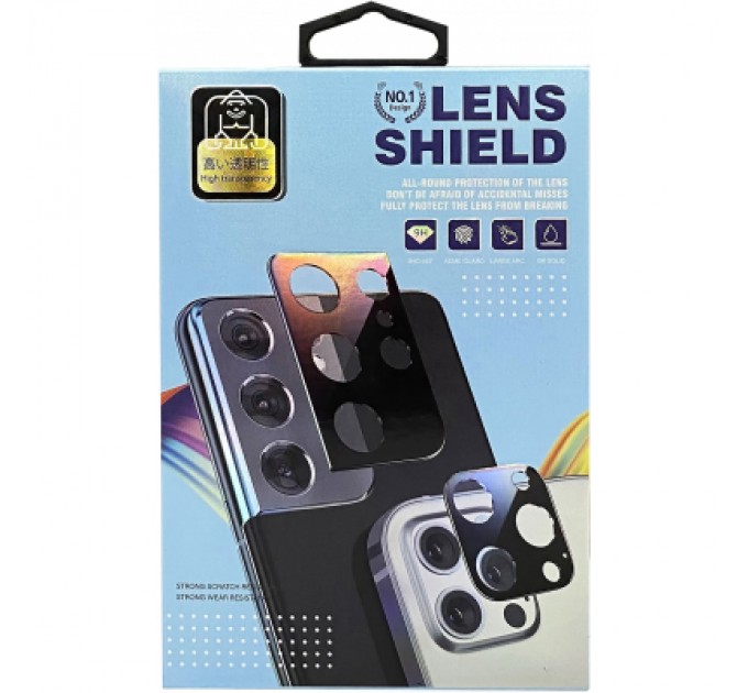 BeCover Скло захисне BeCover for camera Motorola Moto G100 Black (707034) (707034)