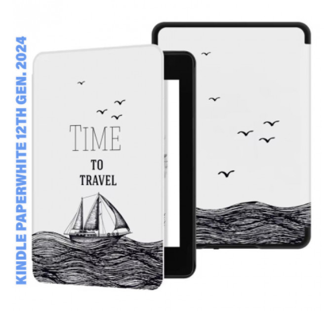 Чохол до електронної книги BeCover Smart Case Amazon Kindle Paperwhite 12th Gen. 2024 7" Time To Travel (712859)