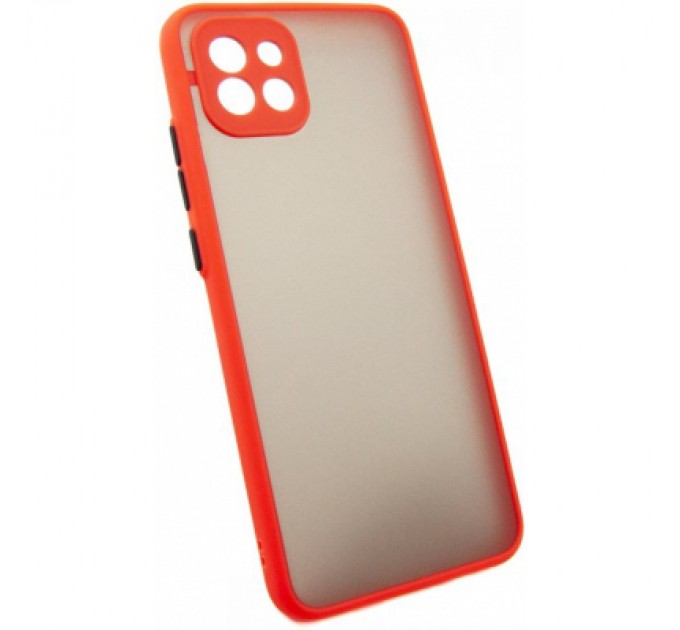 Dengos Чохол до мобільного телефона Dengos Matte Samsung Galaxy A03 (red) (DG-TPU-MATT-95)