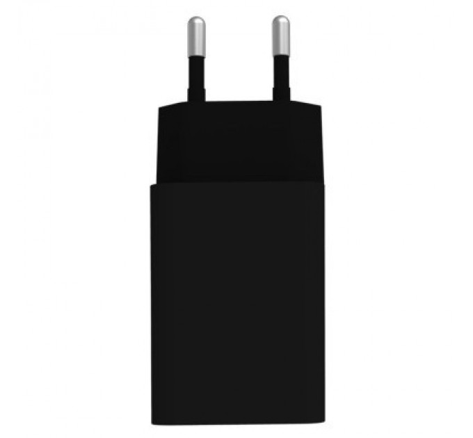ColorWay Зарядний пристрій ColorWay 1USB AUTO ID 2A (10W) black + cable Lightning (CW-CHS012CL-BK)