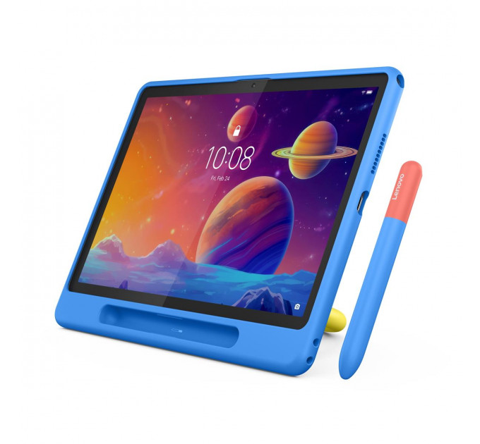 Планшет Lenovo Tab 4/128 LTE Luna Grey + Kids Bumper&Pen (ZAEJ0129UA)