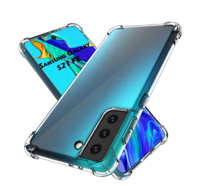 BeCover Чохол до мобільного телефона BeCover Anti-Shock Samsung Galaxy S21 FE SM-G990 Clear (707196)