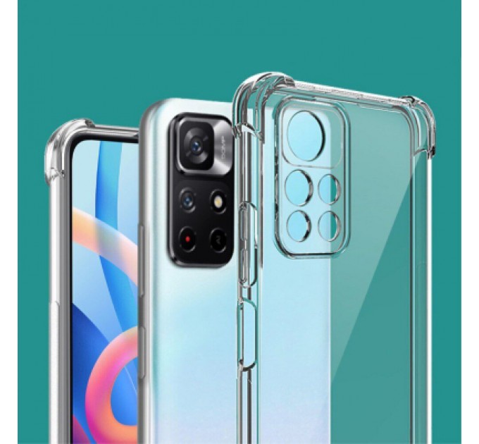 BeCover Чохол до мобільного телефона BeCover Anti-Shock Poco M4 Pro Clear (707198)