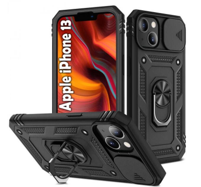 BeCover Чохол до мобільного телефона BeCover Military Apple iPhone 13 Black (707103)