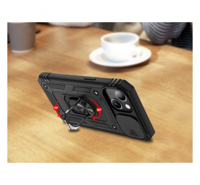 BeCover Чохол до мобільного телефона BeCover Military Apple iPhone 13 Black (707103)