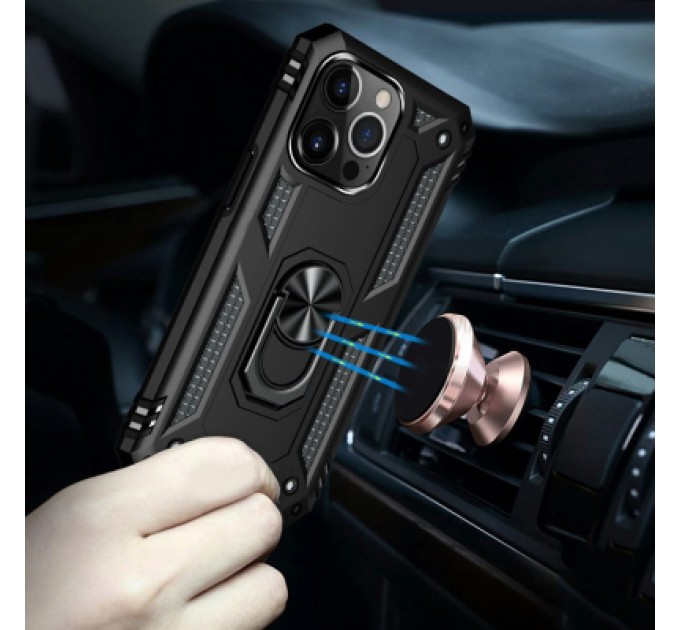 BeCover Чохол до мобільного телефона BeCover Military Apple iPhone 13 Pro Black (707104)