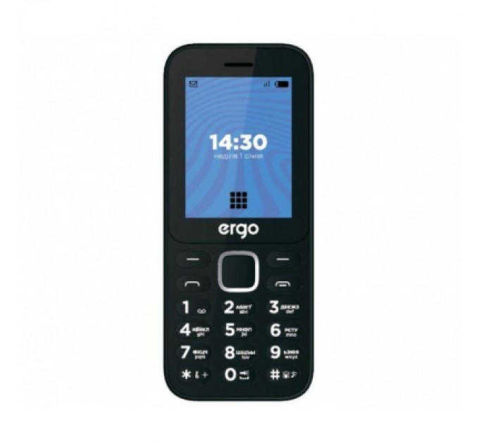 Ergo Мобільний телефон Ergo E241 Black
