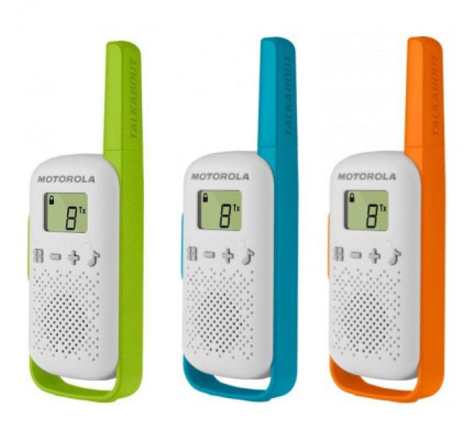 Motorola Портативна рація Motorola TALKABOUT T42 Triple Pack (B4P00811MDKMAW)