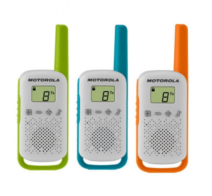 Motorola Портативна рація Motorola TALKABOUT T42 Triple Pack (B4P00811MDKMAW)