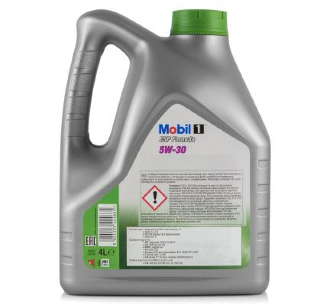 Mobil Моторна олива Mobil 1 ESP 5W30 4л (MB 5W30 M1 ESP 4L)