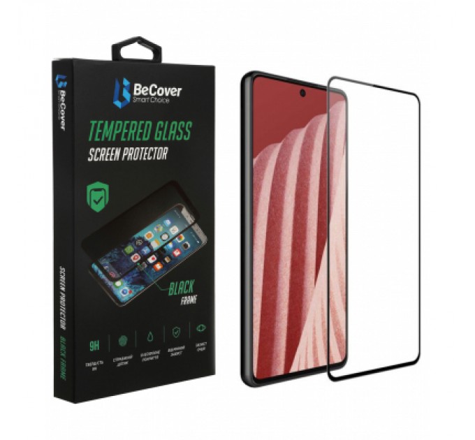 BeCover Скло захисне BeCover Samsung Galaxy A73 SM-A736 Black (707323)