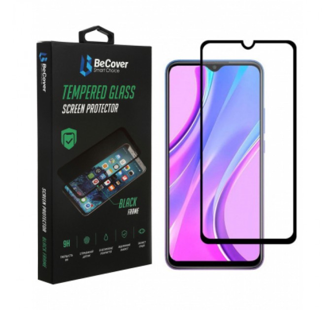 BeCover Скло захисне BeCover Tecno Spark 8 Black (707329)