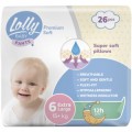Lolly Підгузки Lolly Premium Soft Extra Large 6 (15+ кг) 26 шт (4820174981013)